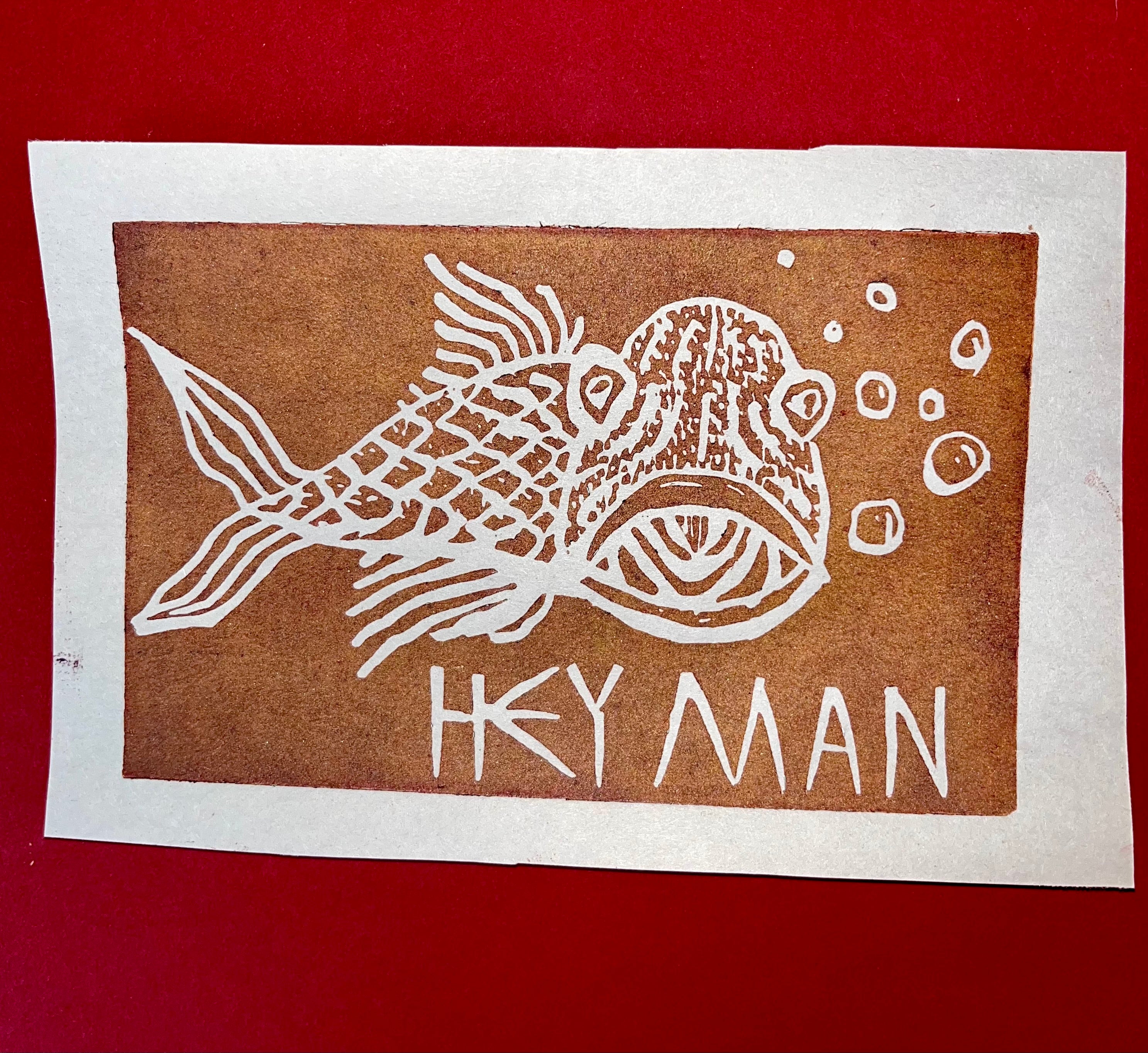 Hey Man Print