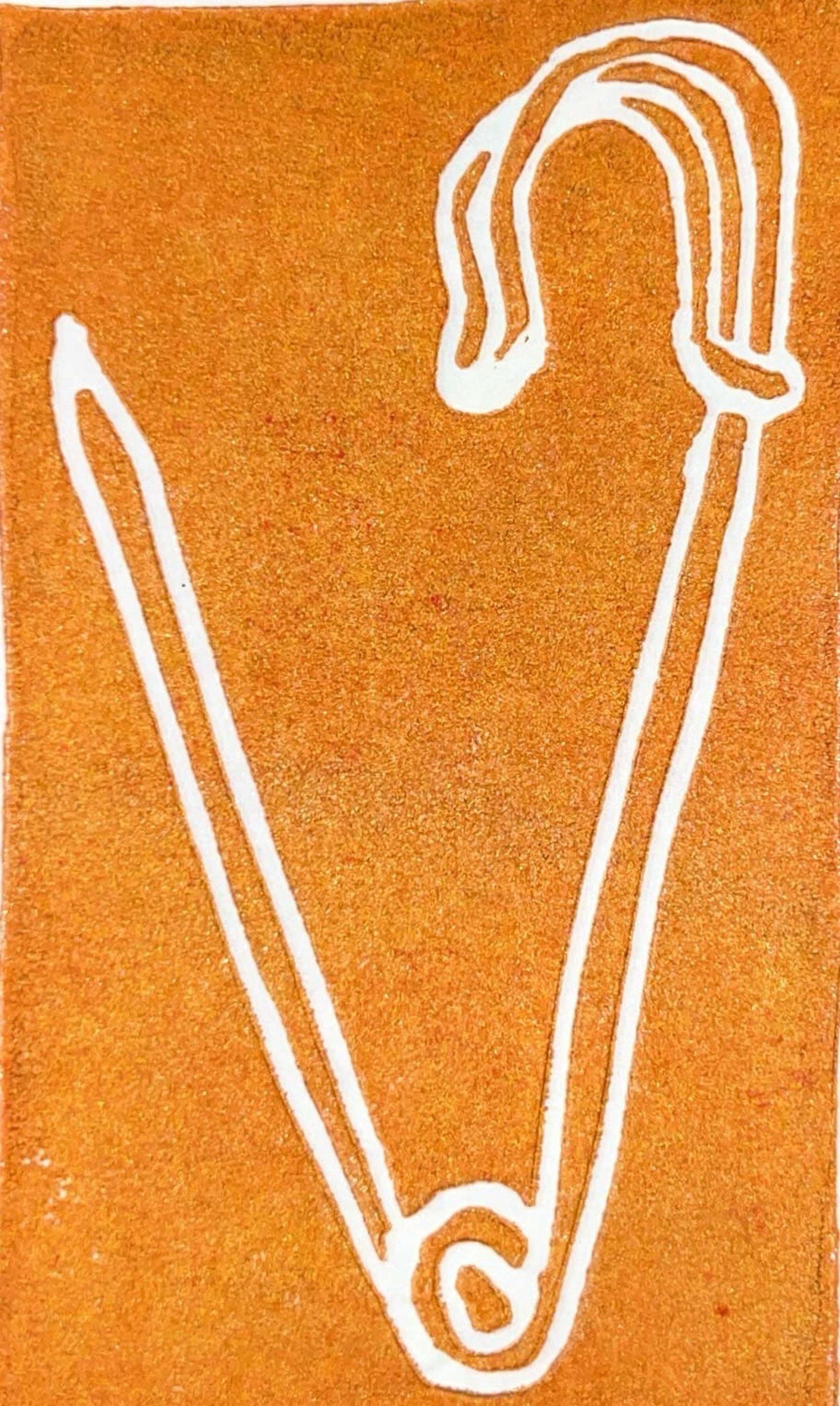 Safety Pin Mini Print