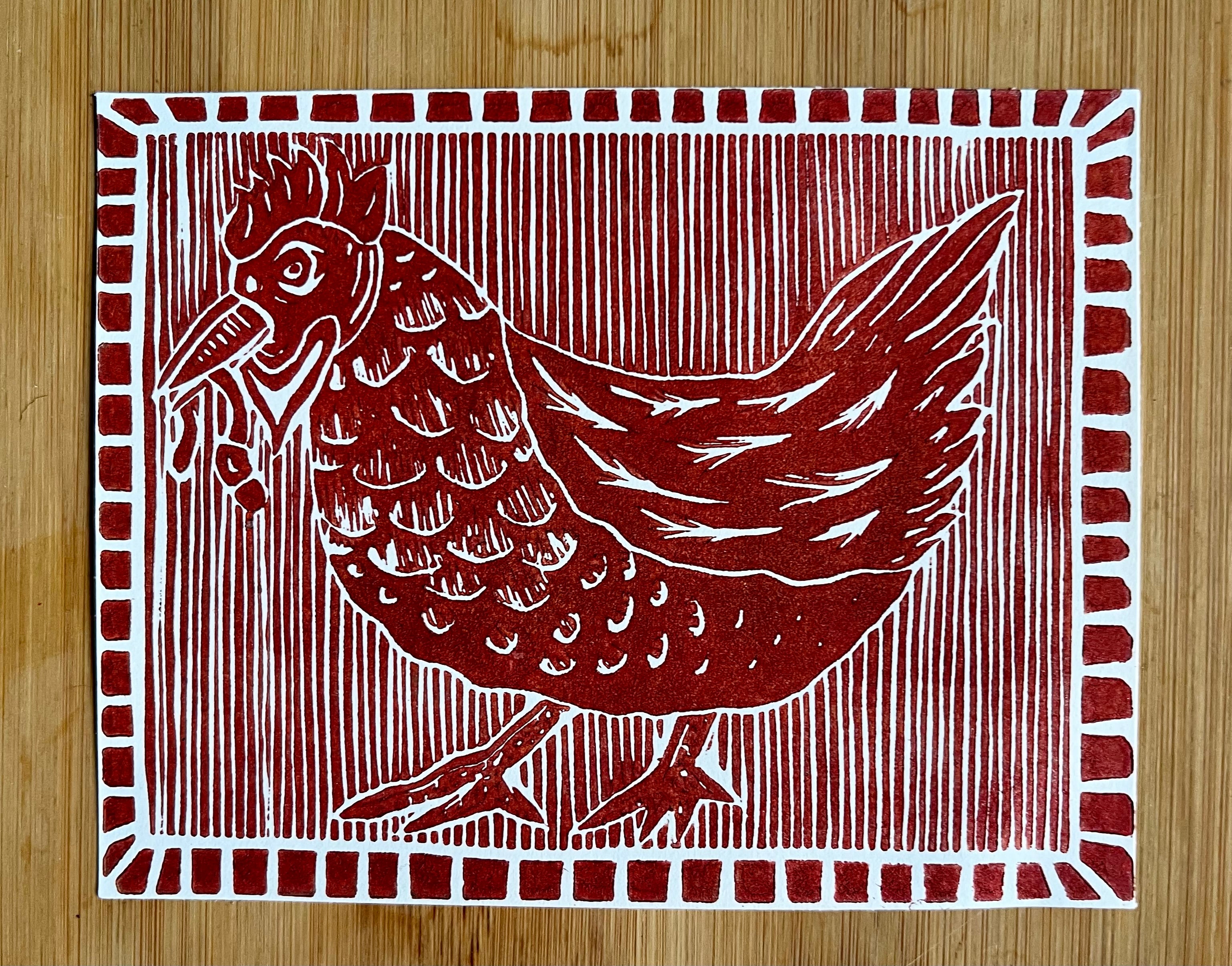 Chicken Print
