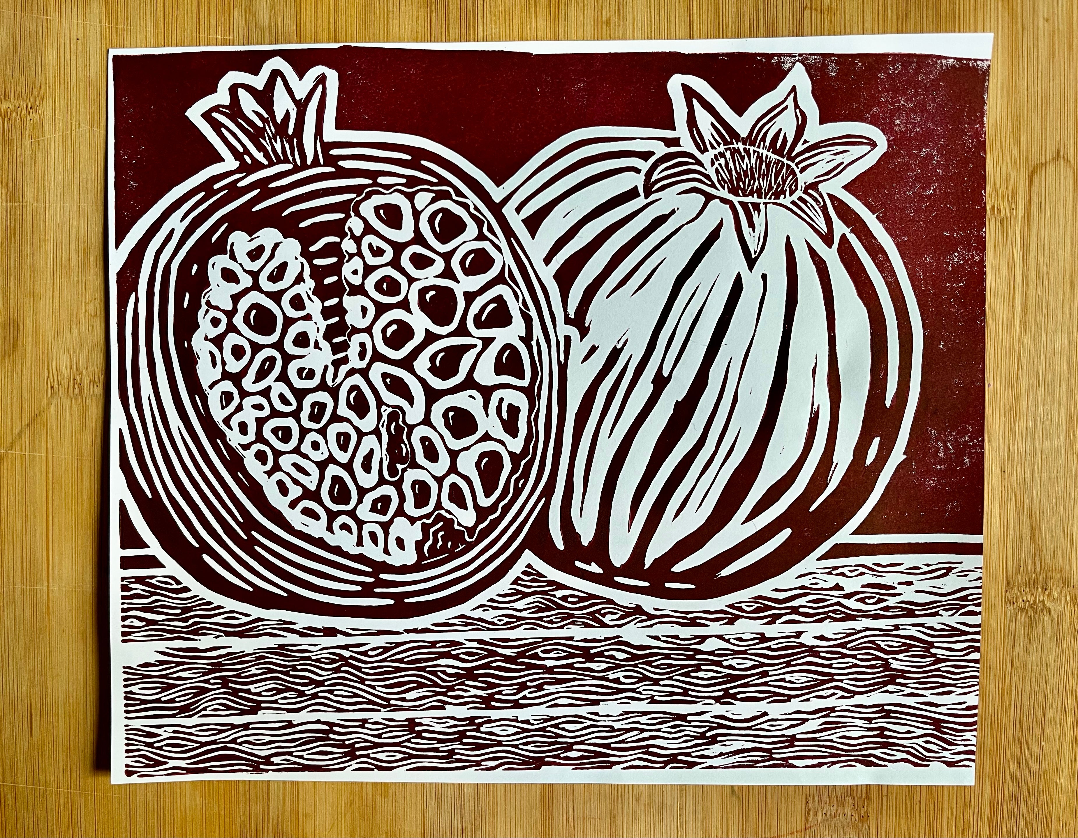 Pomegranate Print