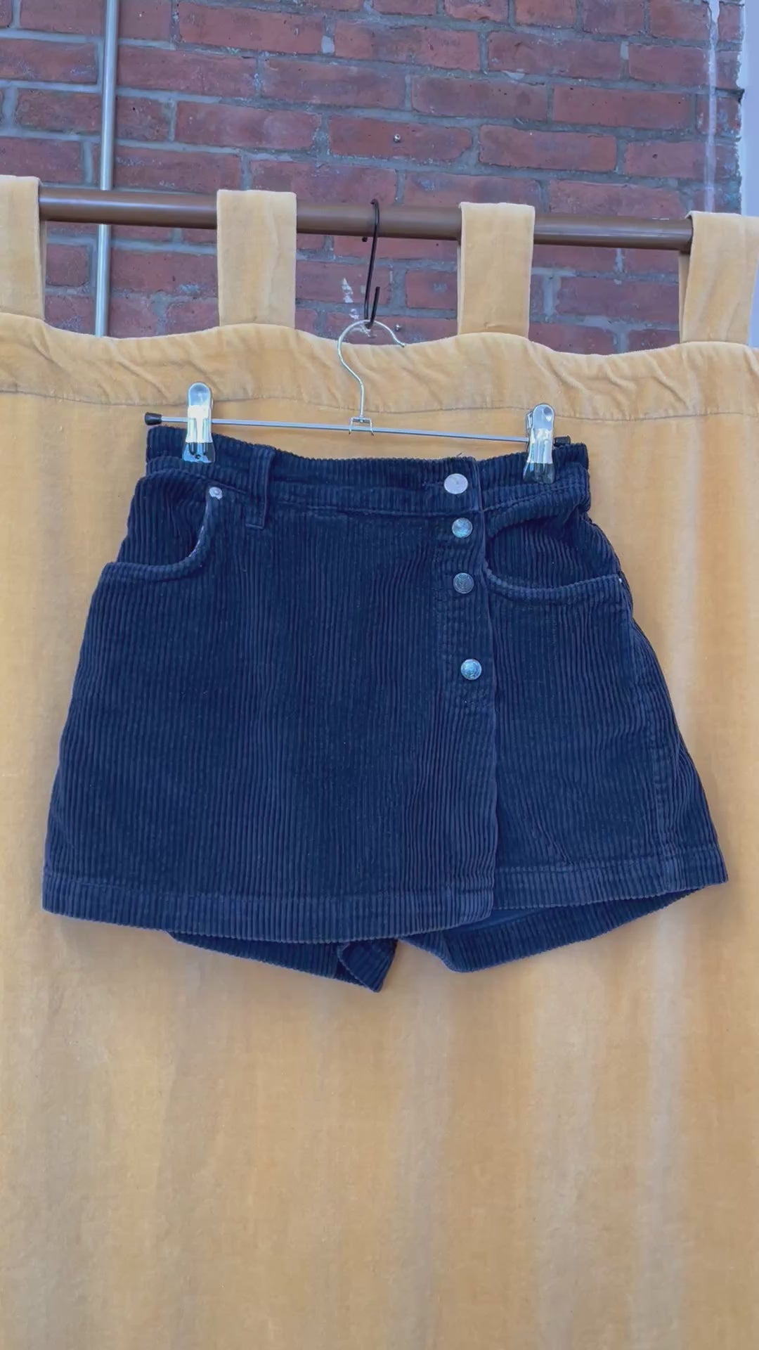 Vintage 90s Corduroy Skort