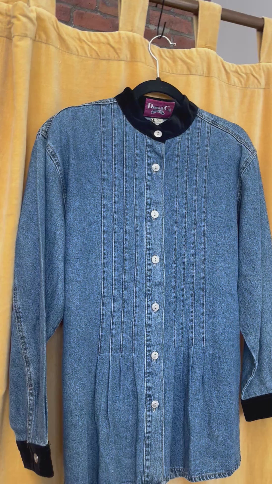 Vintage 90’s Denim Top